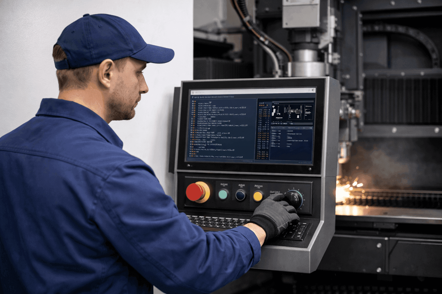 SERWIS MASZYN CNC