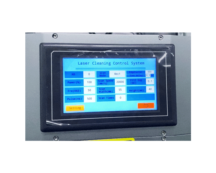 C-PACK laser cleaning machine